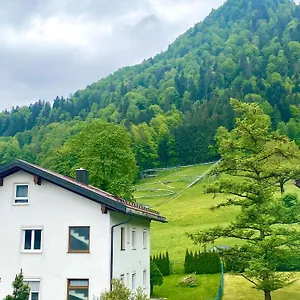 Mit Bergblick In Bayerischen Alpen Ruhpolding